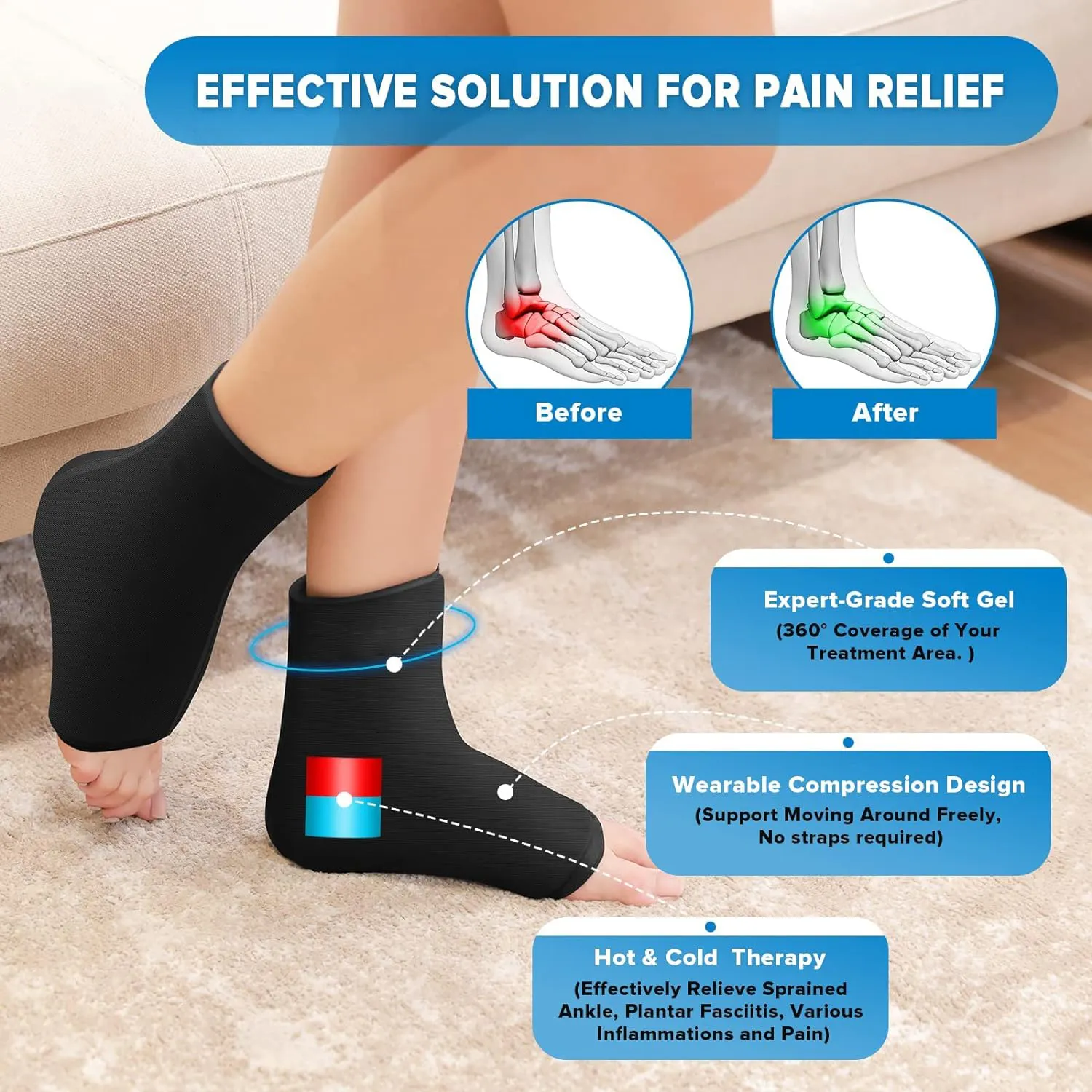 Ankle Compression Sleeve - Image 4
